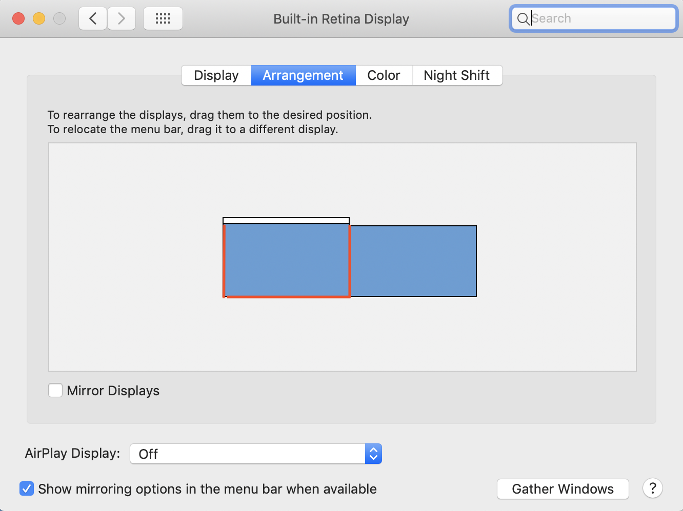 extending mac display